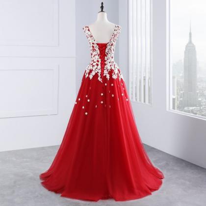 Prom Dresses 2018,sexy Tulle Long Prom Dresses