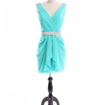 Ulass Fashion Belt Dress / Mint Sweetheart Prom..