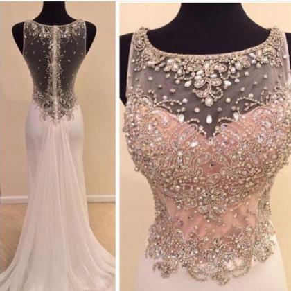 Real Made Beads Prom Dresses, Charming..