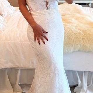 Ulass 2016 White Lace Beaded Prom D..