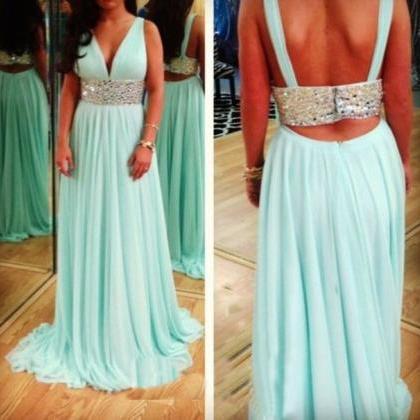 Ulass Charming Prom Dress,two Pieces Prom..