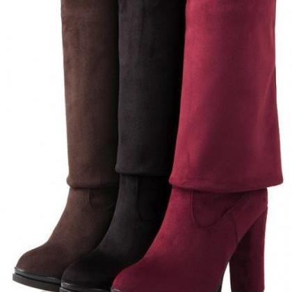 Ulass Plus Size 32-43 Women Boots Autumn Winter..