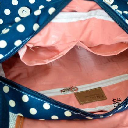 Cool Nice Lace Polka-dot Messenger Bag