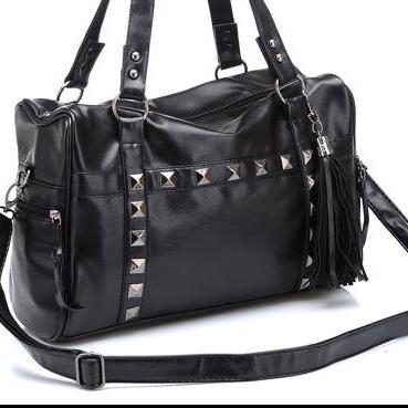 Ulass Fashion Rivets Nice Shoulder Bag-bb-24