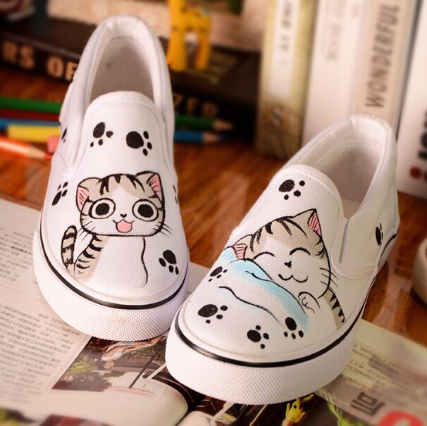 Cartoon Cat Loafers