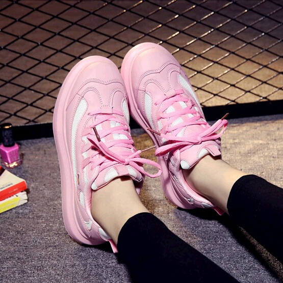Ulass Korean Style Platform Sneakers