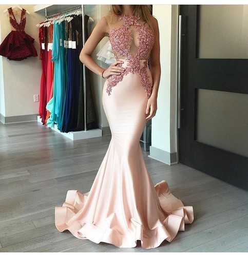 Ulass Charming Evening Dress,mermaid Prom Dress, Sexy Prom Dresses, Long Evening Gown,formal Dress 2017