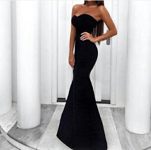 Ulass Charming Arrival Mermaid Prom Dress,Long Evening Formal Dress,Backless Evening Gown,Sexy Formal Dress