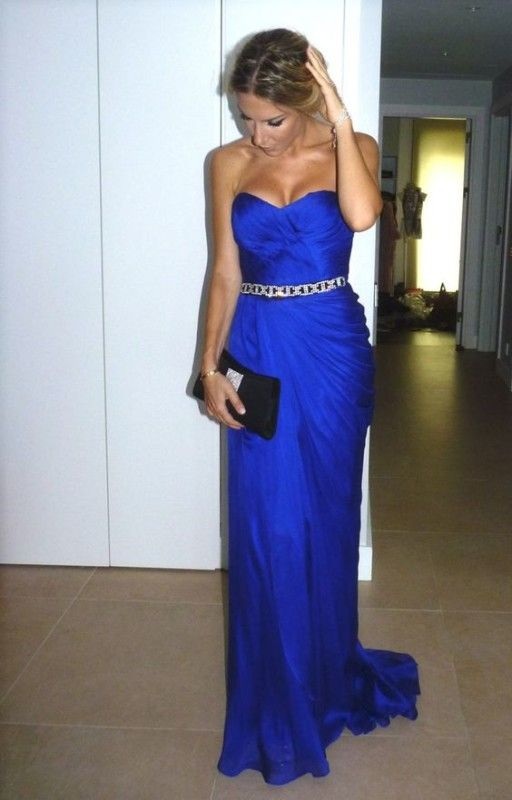 Ulass Sexy Sweetheart Evening Dress,evening Dresses,prom Gowns,royal Blue Prom Dresses,royal Blue Prom Dress,beading Formal Gown,beading Prom