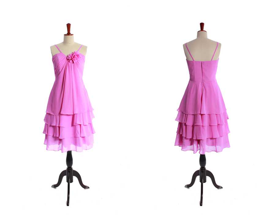 Charming Sleeveless A-line Bridesmaid Chiffon Prom Dress/bridesmaid Dress/homecoming Dress/[party Dress/evening Dress