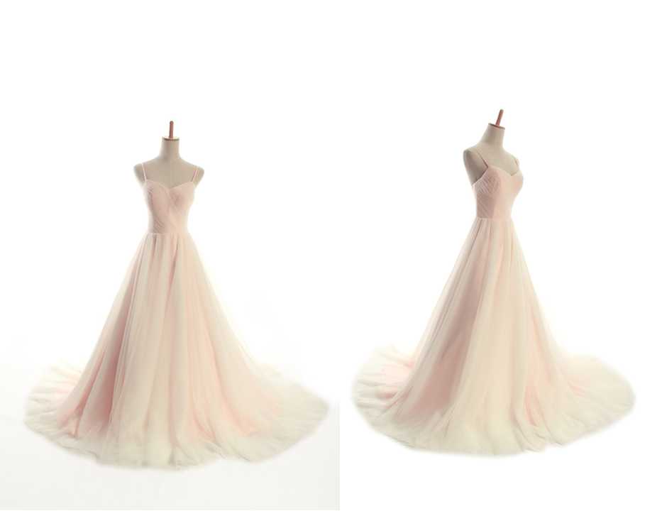 Fancy Spaghetti Straps Informal Backless Wedding Wedding Dress Bridal Dress Gown Wedding Gown Bridal Gown Lace Bridal Dress