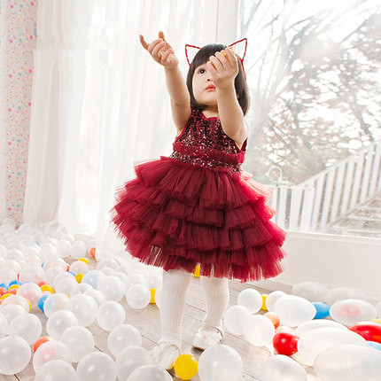 Ulass Princess Skirt Dress Skirt Girl Children Show Year Winter Years Old Costumes Flower Girl Dress Skirt