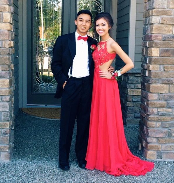 Red Color Prom Dress
