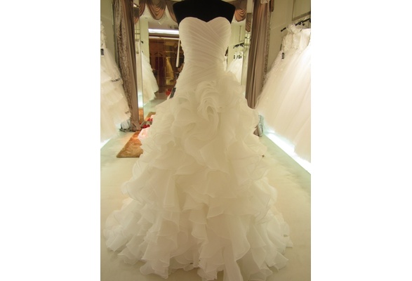 Ulass Party Dress Fashion Dress Long Dress White Or Ivory Wedding Dresses Prom Dresses Ruffle Formal Dress Sweetheart A Line Evening Dress 2015