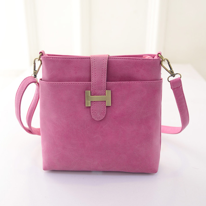 Ulass Sweet Candy Color Leather Shoulder Bag-bb-14