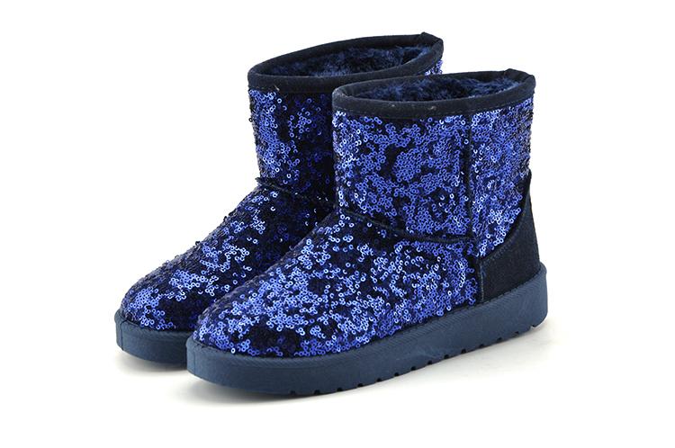 Sequin Embellished Ugg Boots, Winter Boots