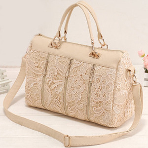 Ulass Fashion Lace Handbag&shoulder Bag-nice Pink Bb-48