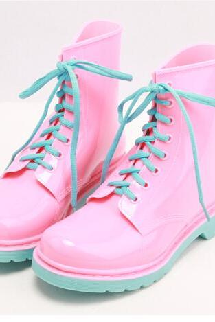 Ulass Pastel Color Rain Boots